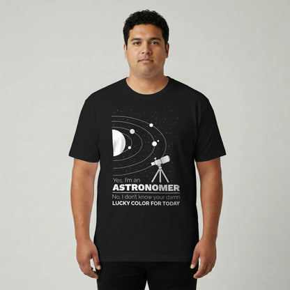 Yes, I'm an Astronomer