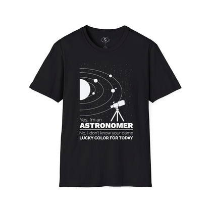 Yes, I'm an Astronomer