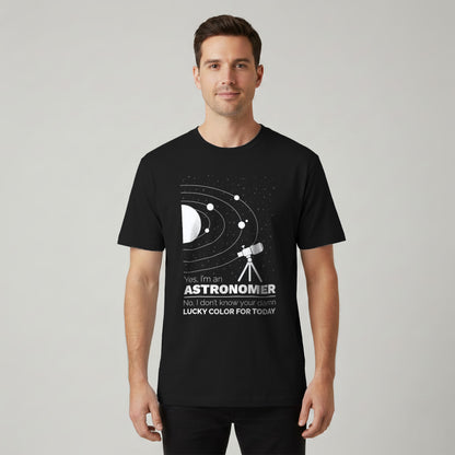 Yes, I'm an Astronomer